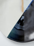 John Lewis reactive glaze stoneware dinner plate 27cm, imported from the UK