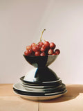 John Lewis reactive glaze stoneware dinner plate 27cm, imported from the UK