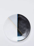 John Lewis reactive glaze stoneware side plate 21.5cm - British product