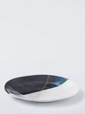 John Lewis reactive glaze stoneware side plate 21.5cm - British product
