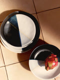 John Lewis reactive glaze stoneware side plate 21.5cm - British product