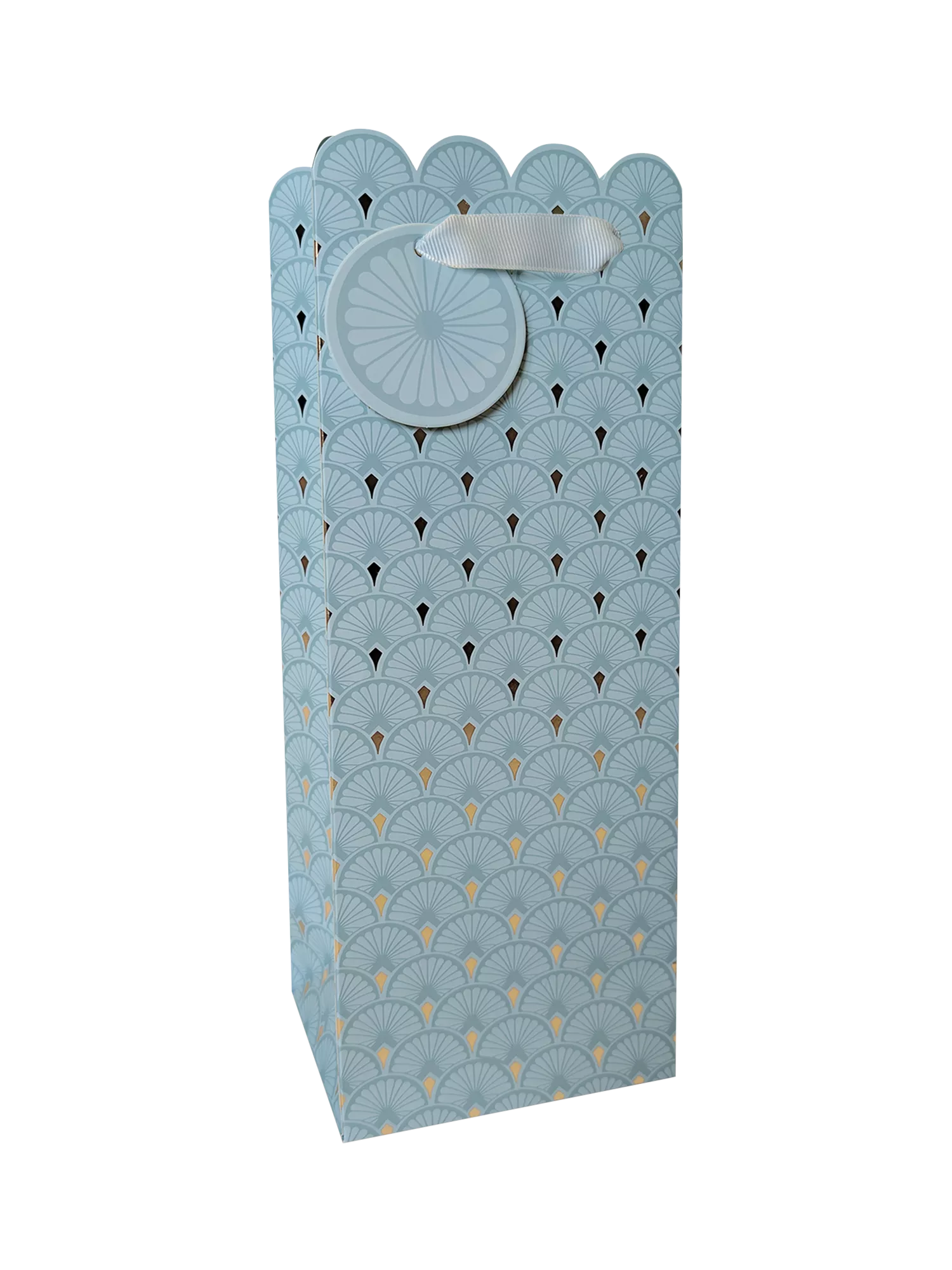 Eleanor Stuart scallop gift bag light, UK version