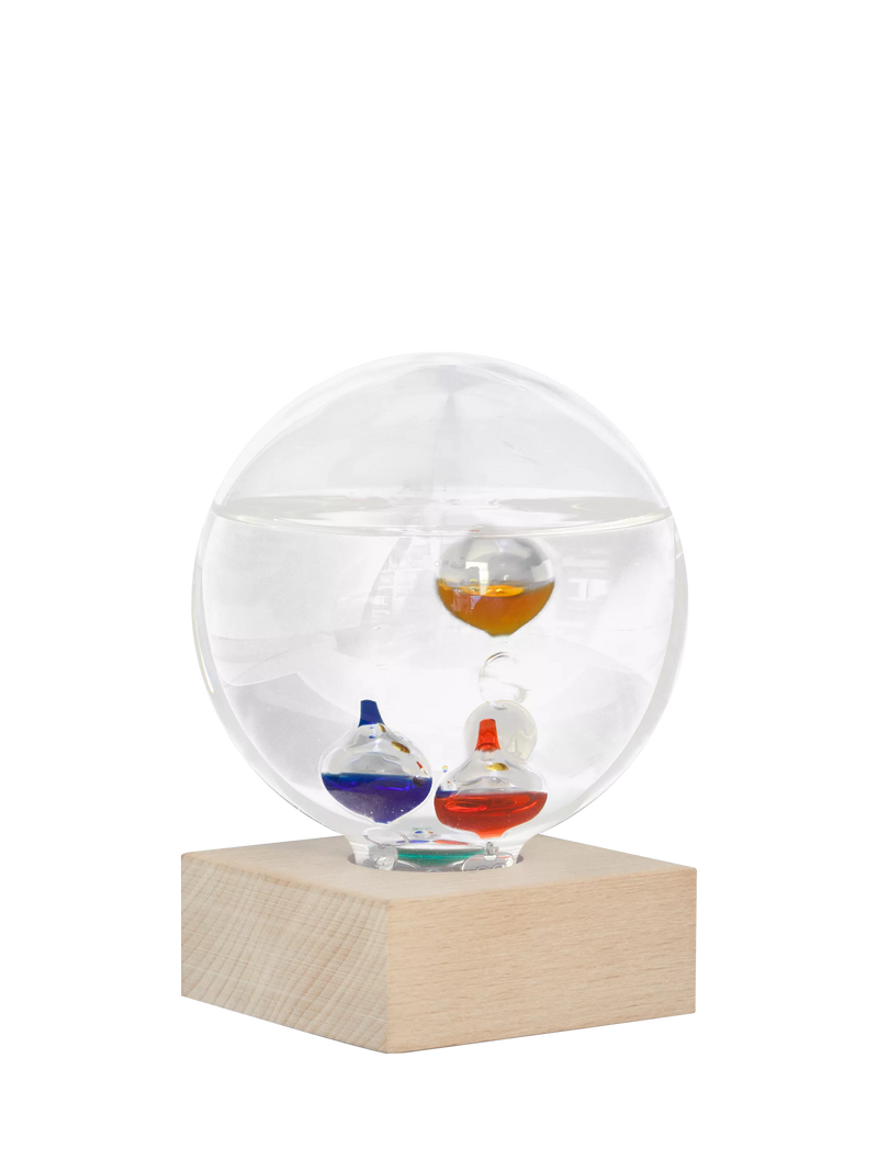 Kikkerland Galileo Thermometer Multi, imported from the UK