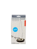 Kikkerland Mini Decision Maker silver, imported from the UK