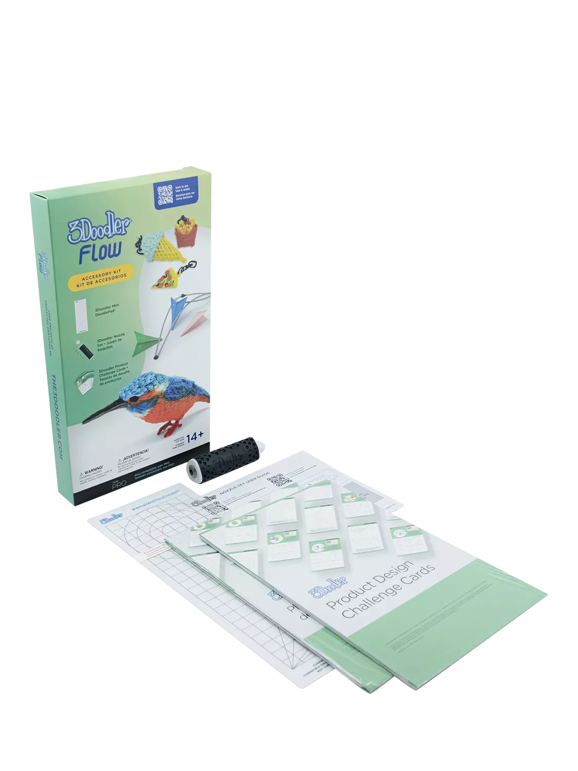 3Doodler Flow Accessory Kit toy making kit, UK version