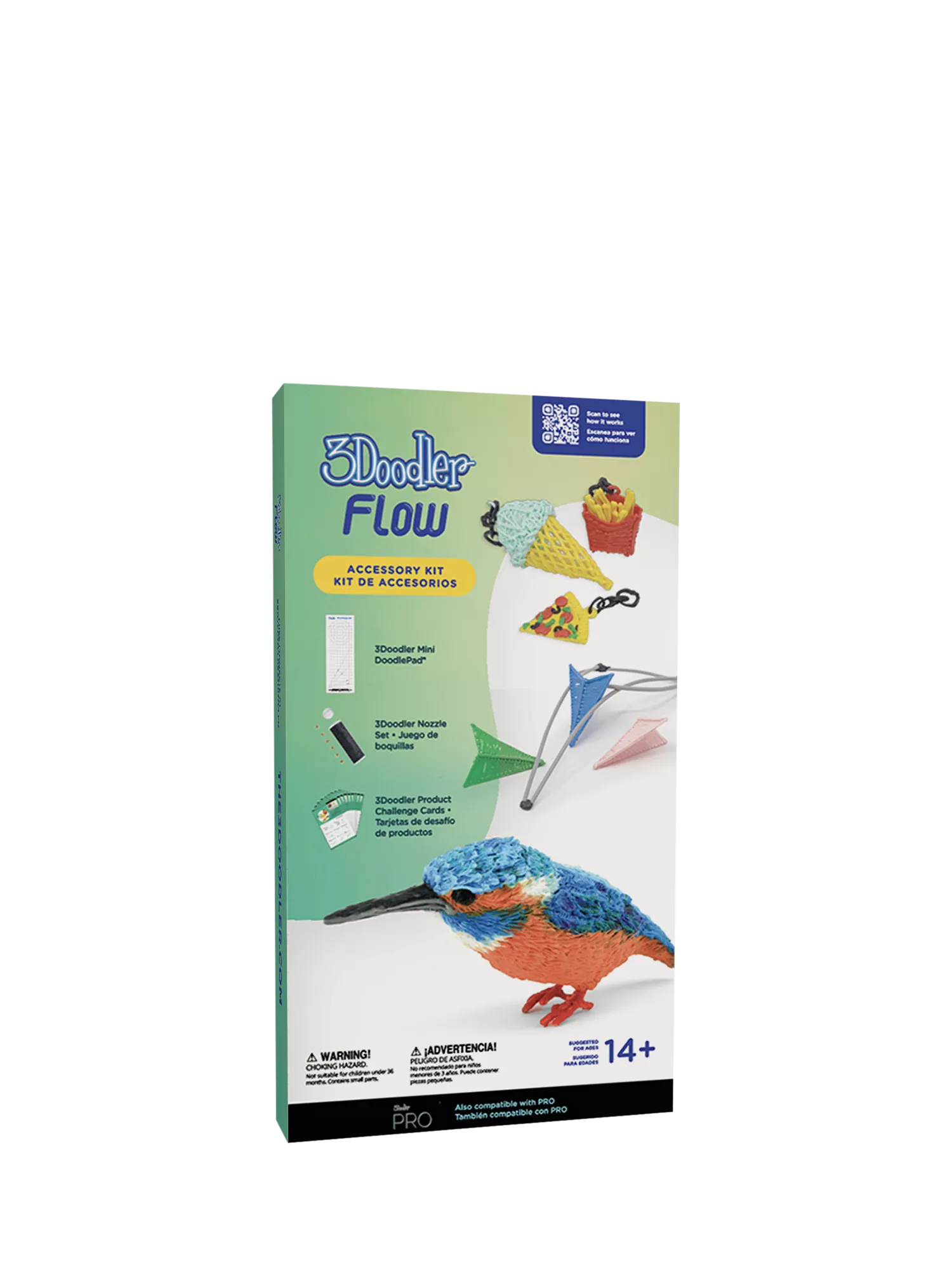 3Doodler Flow Accessory Kit toy making kit, UK version