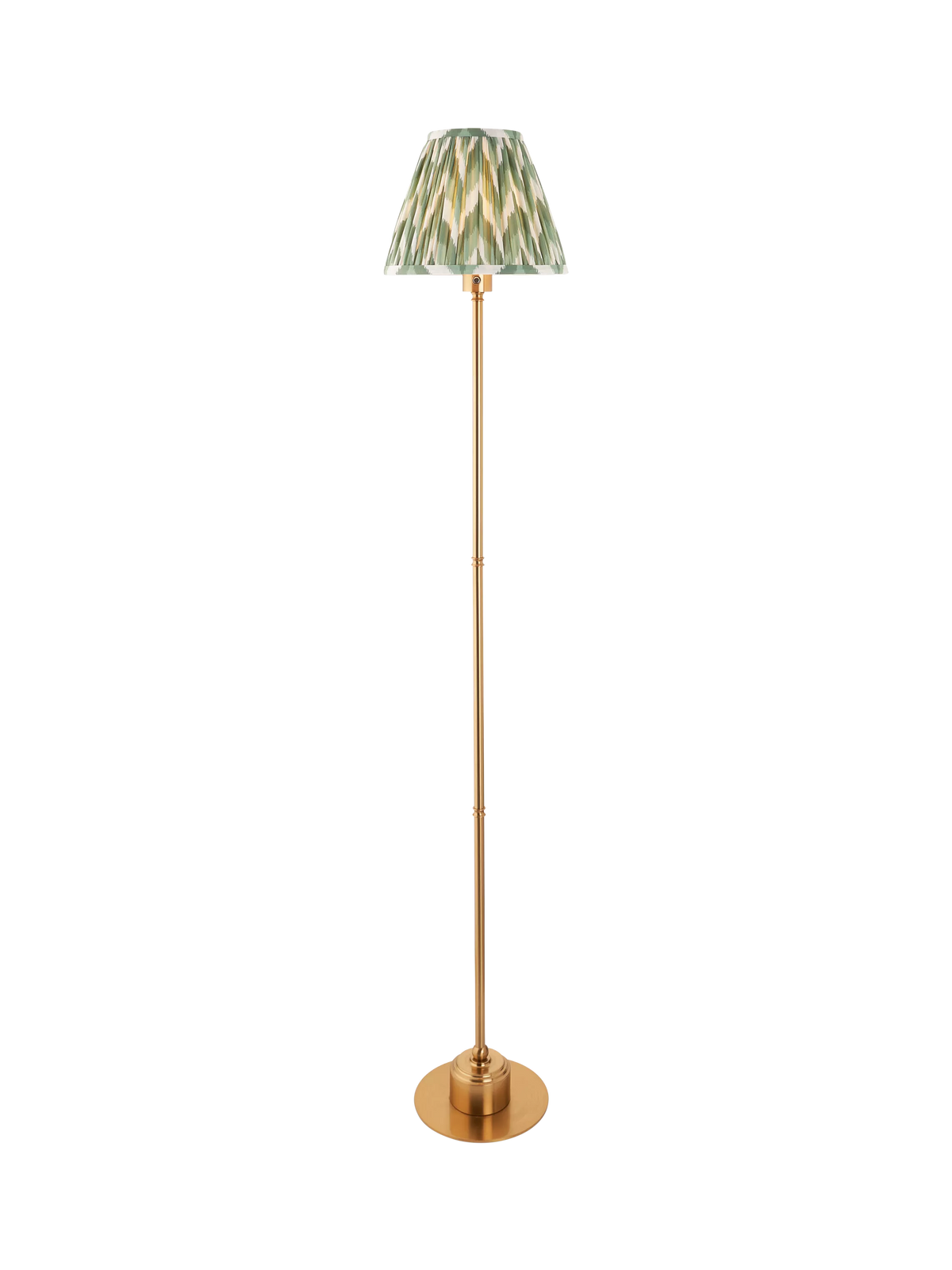 Bay Lighting rechargeable floor lamp metallic brass, UK version
