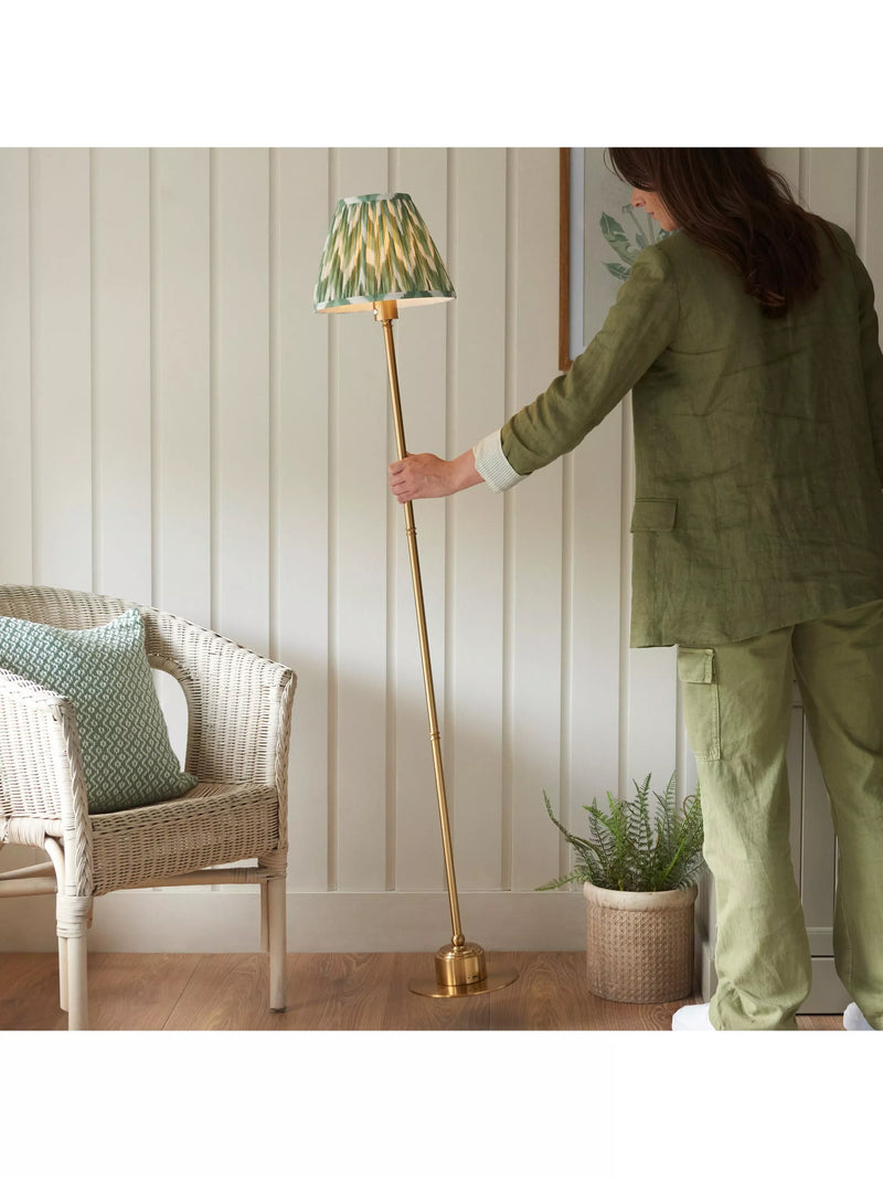 Bay Lighting rechargeable floor lamp metallic brass, UK version
