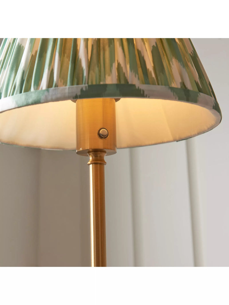 Bay Lighting rechargeable floor lamp metallic brass, UK version