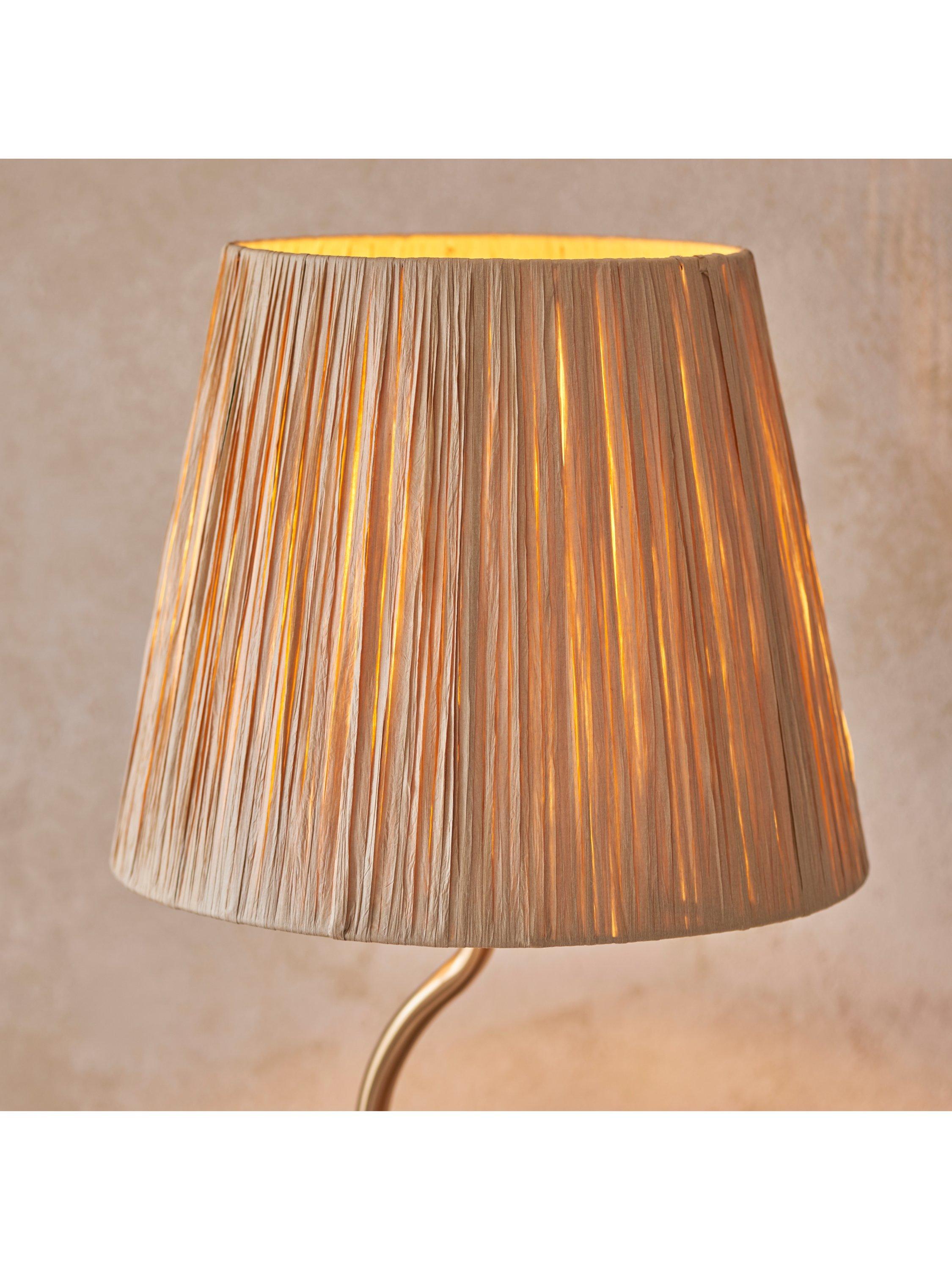 Bay Lighting Wave floor lamp metallic brass - British product