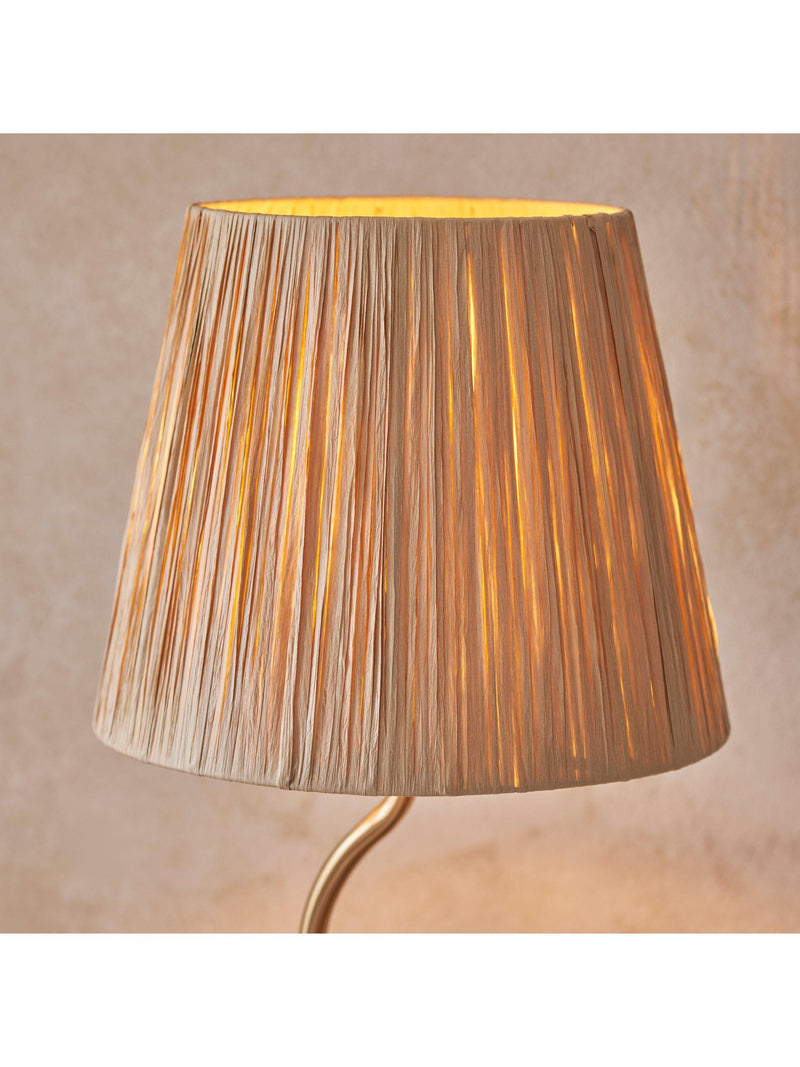 Bay Lighting Wave floor lamp metallic brass - British product