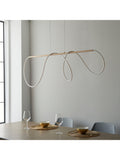 Bay Lighting Atola gold pendant ceiling light with adjustable drop, imported from the UK