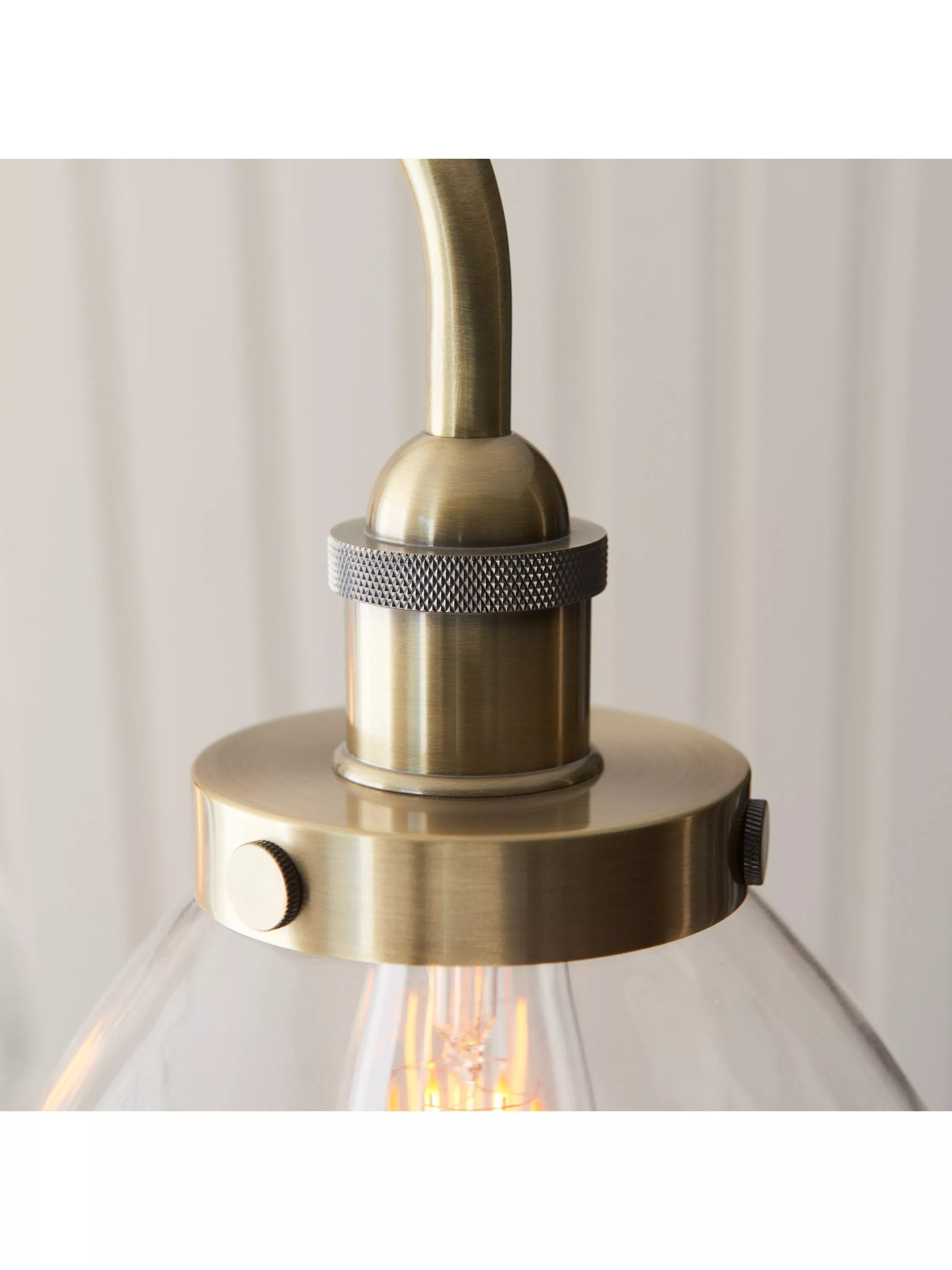 Bay Lighting three-arm linear ceiling light, UK version