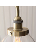 Bay Lighting three-arm linear ceiling light, UK version