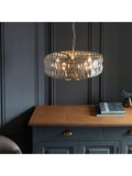 Bay Lighting Clarie pendant light cut glass 5 bulb (British brand)