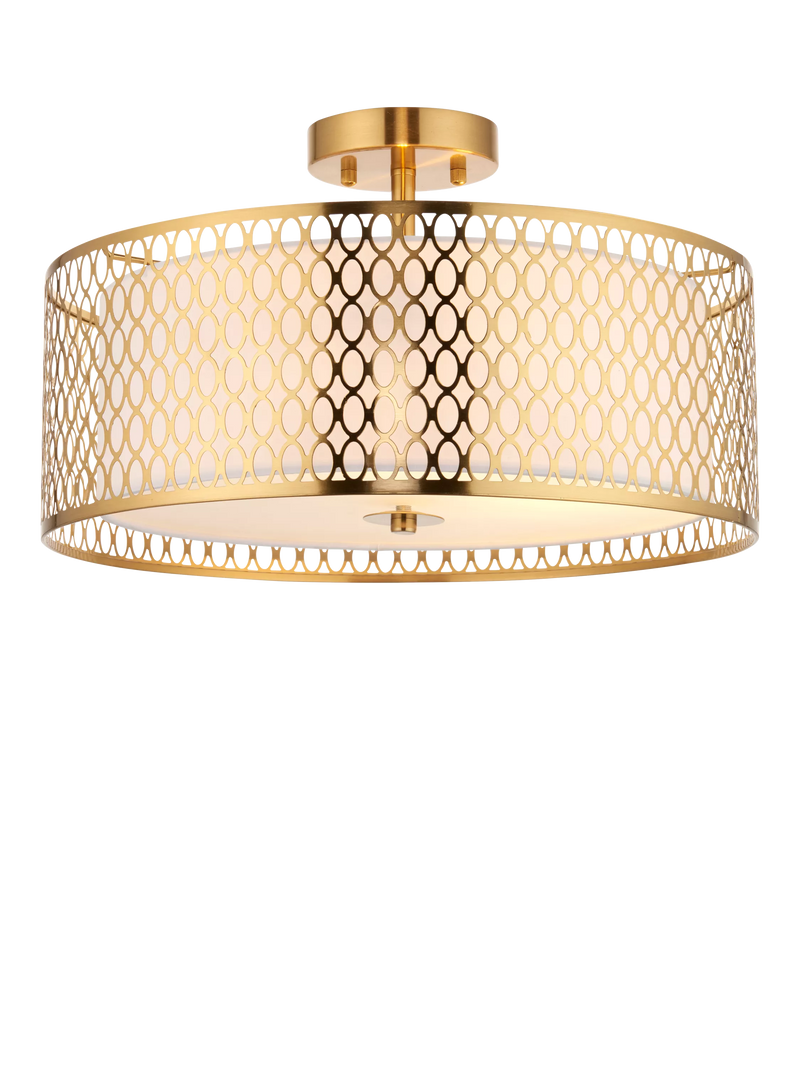 Bay Lighting Josette Deckenleuchte mit kurzem Baldachin