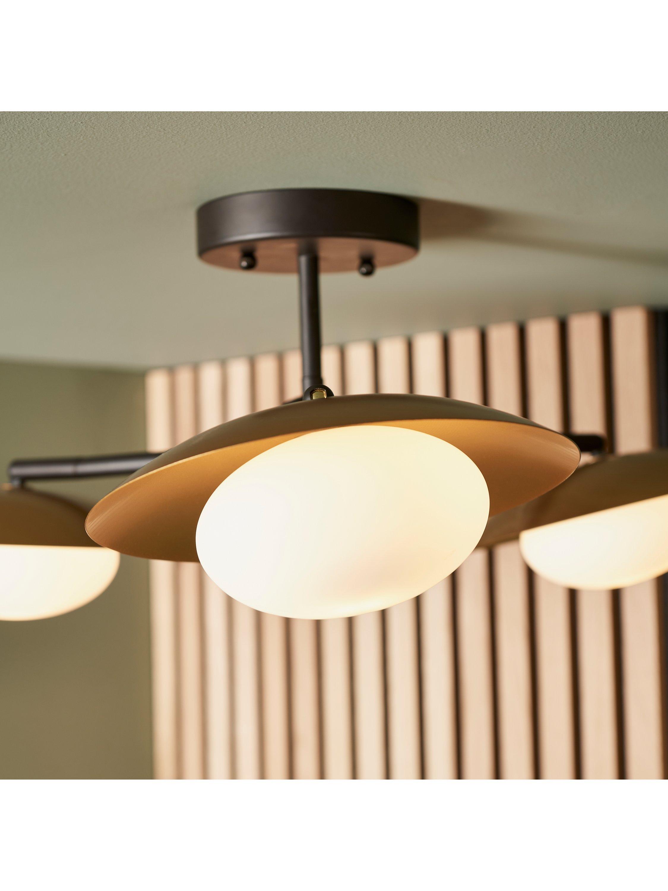 Bay Lighting Rajka ceiling light bronze, imported from the UK