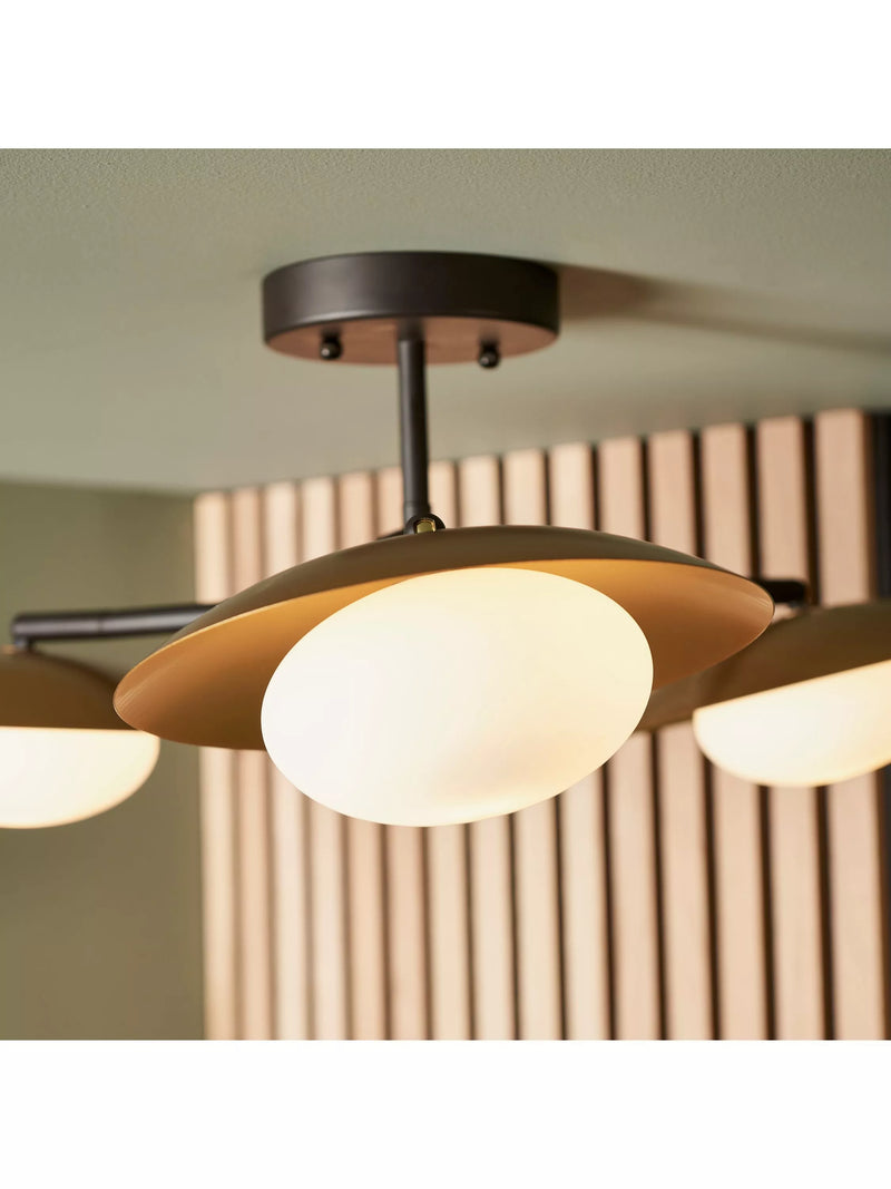 Bay Lighting Rajka ceiling light bronze, imported from the UK