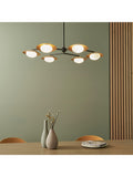 Bay Lighting Rajka bronze six-arm ceiling light (British brand)