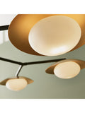 Bay Lighting Rajka bronze six-arm ceiling light (British brand)