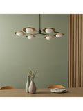 Bay Lighting Rajka bronze six-arm ceiling light (British brand)