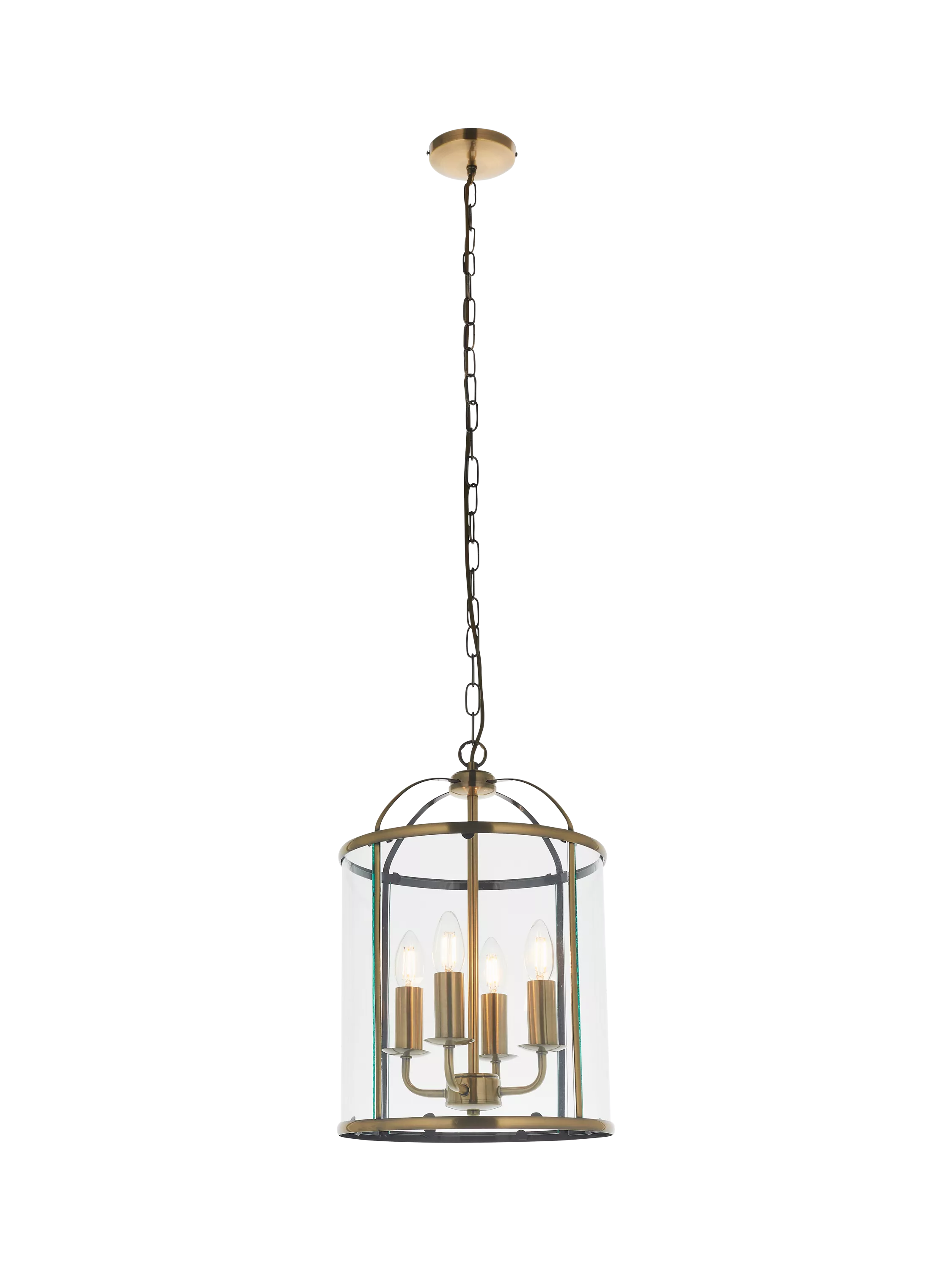 Bay Lighting Stockwell pendant ceiling light metallic brass (British brand)