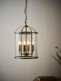 Bay Lighting Stockwell pendant ceiling light metallic brass (British brand)