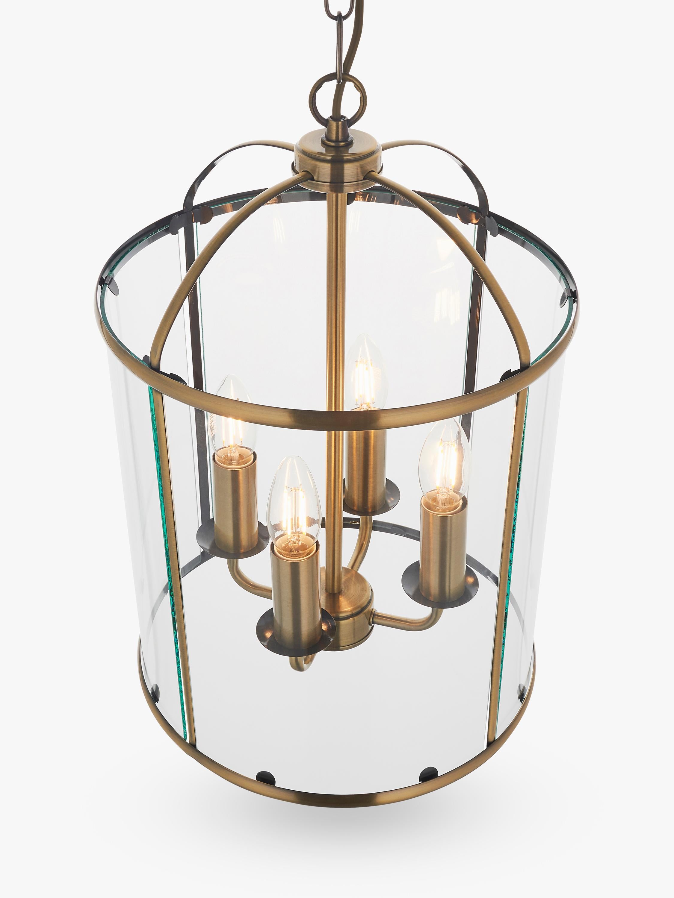 Bay Lighting Stockwell pendant ceiling light metallic brass (British brand)