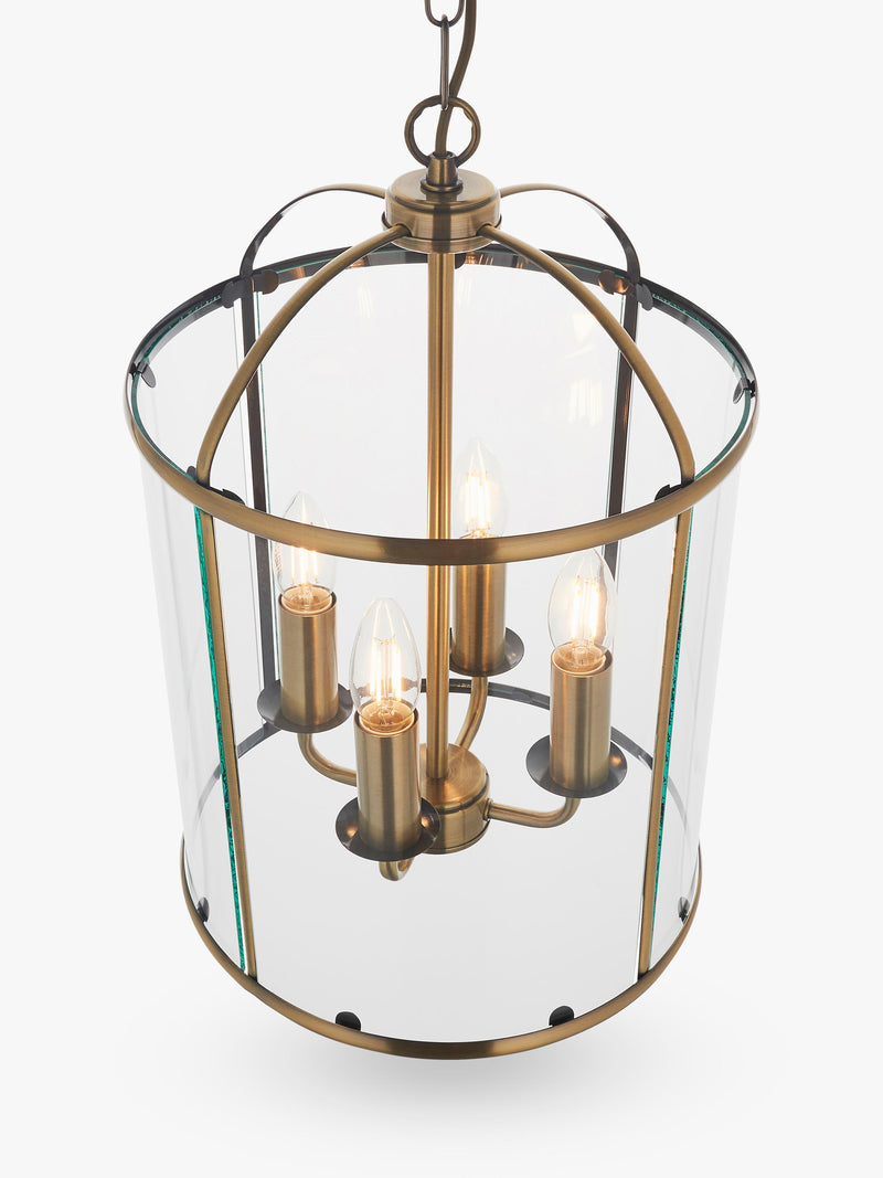 Bay Lighting Stockwell pendant ceiling light metallic brass (British brand)
