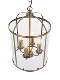 Bay Lighting Stockwell pendant ceiling light metallic brass (British brand)