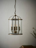 Bay Lighting Stockwell pendant ceiling light metallic brass (British brand)