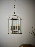Bay Lighting Stockwell pendant ceiling light metallic brass (British brand)