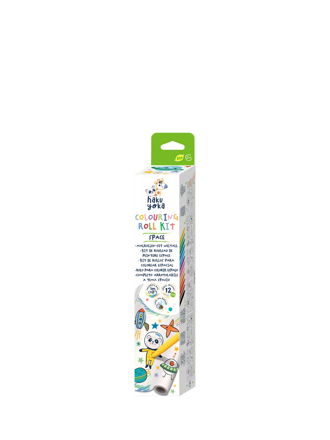 Avenir space colouring roll 3m - British product
