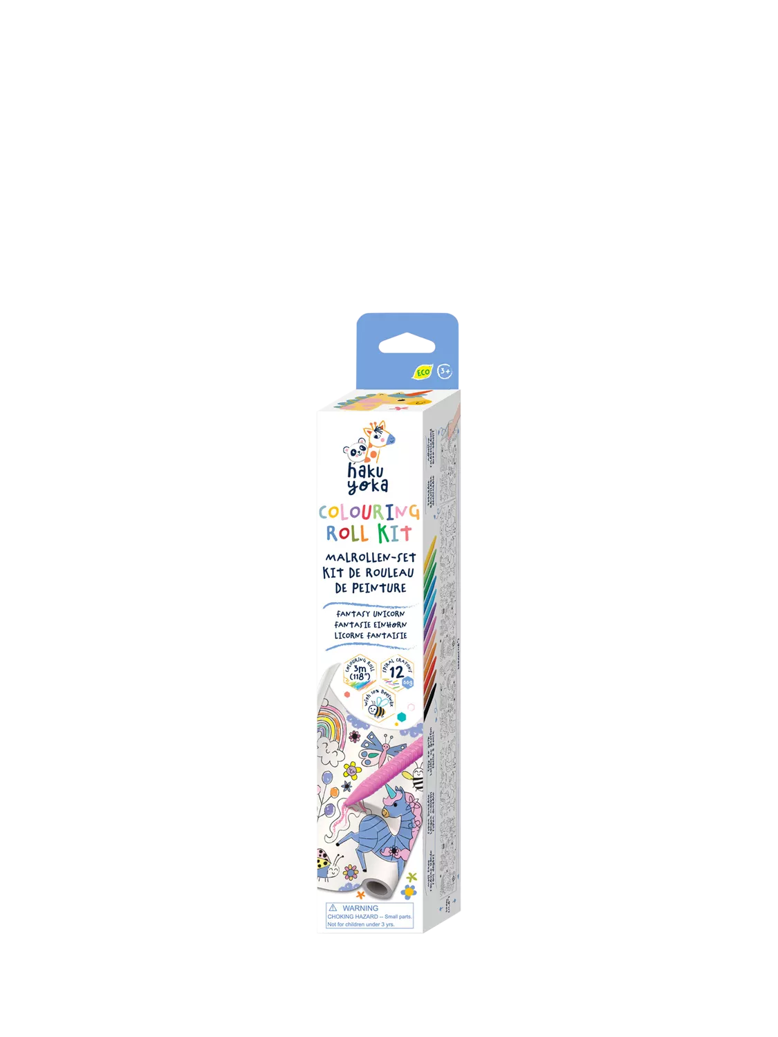 Avenir unicorn colouring roll 3 metre, imported from the UK