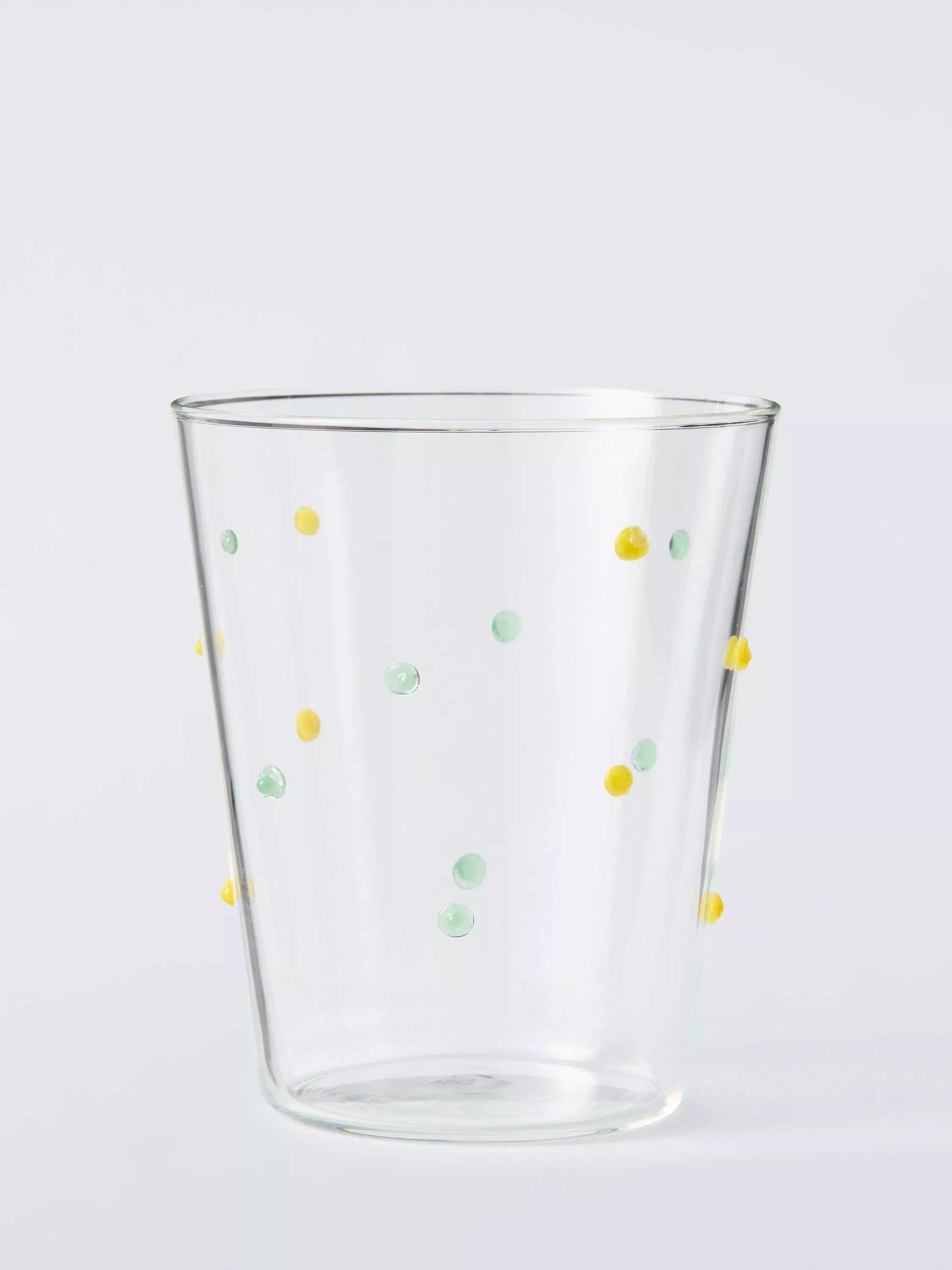 John Lewis Bobbin textured glass tumbler 355ml - British product