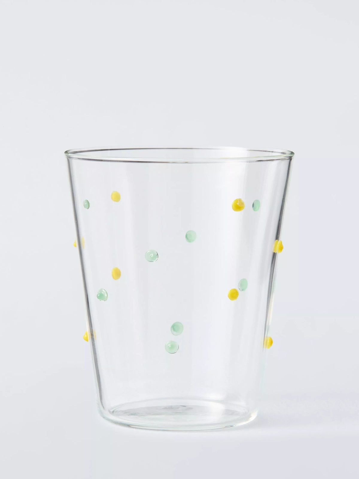 John Lewis Bobbin textured glass tumbler 355ml - British product