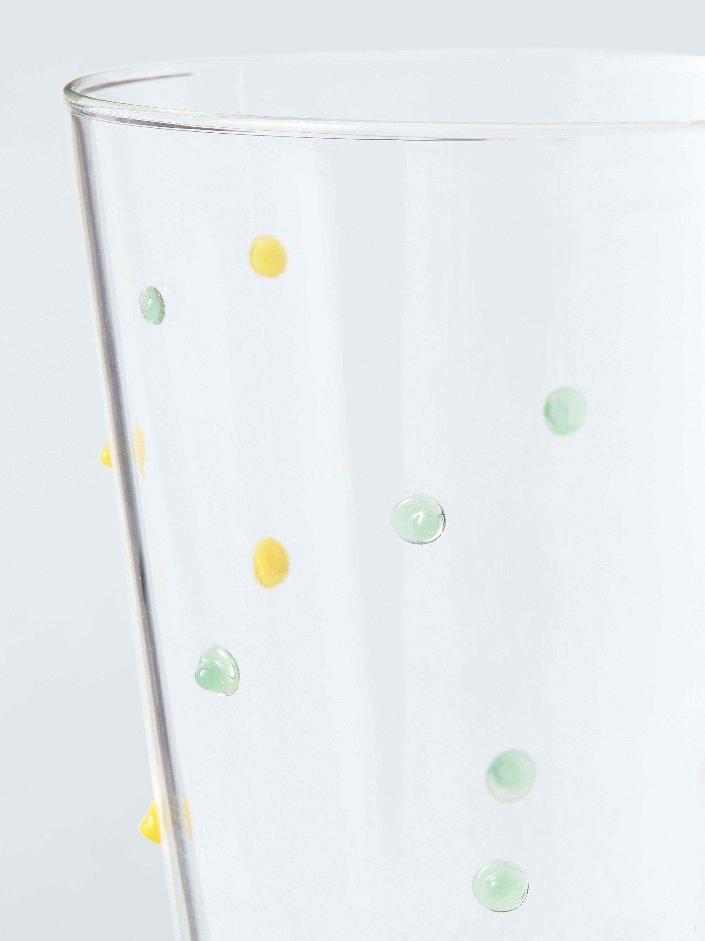 John Lewis Bobbin textured glass tumbler 355ml - British product