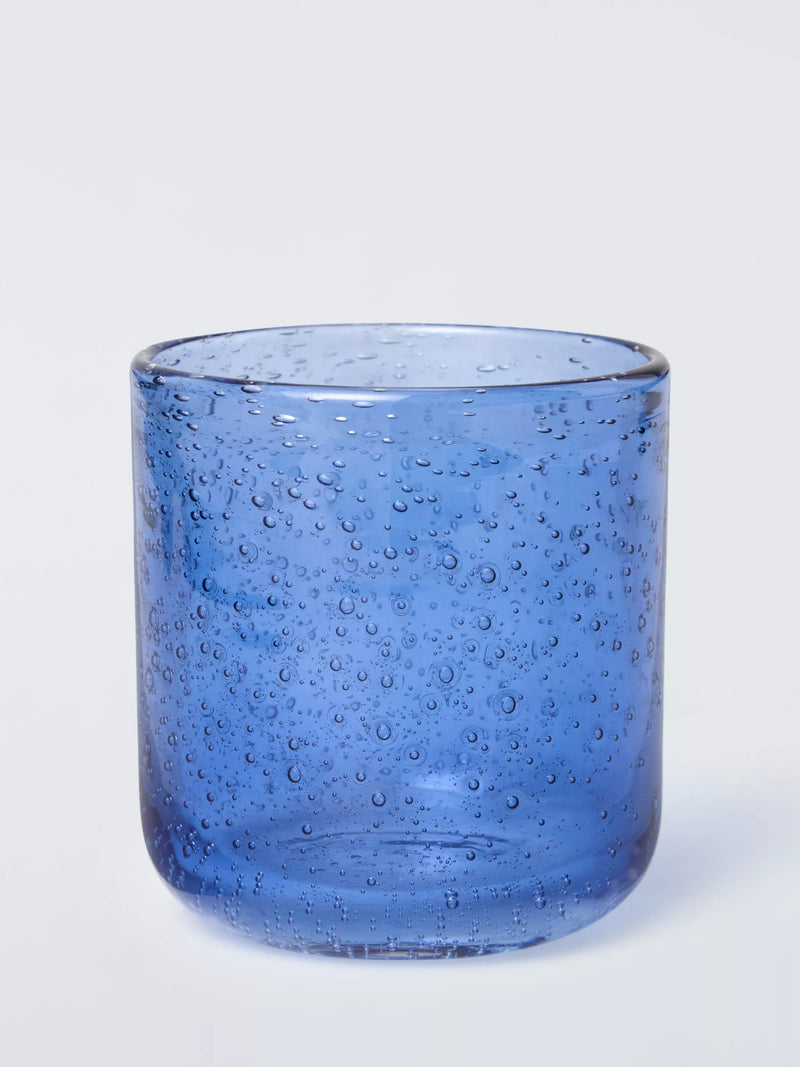 John Lewis The Colour Edit Bubble Glass Tumbler, 340ml