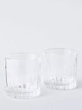 John Lewis Paloma Timeless crystal glass set of 2 359ml (British brand)