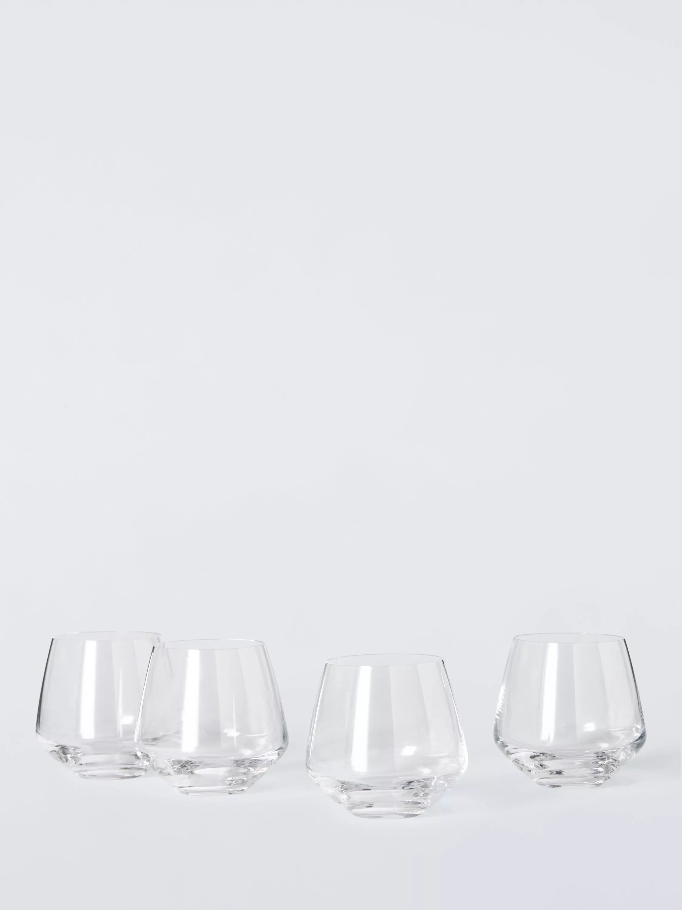John Lewis crystal glass tumbler set of 4 390ml, UK version