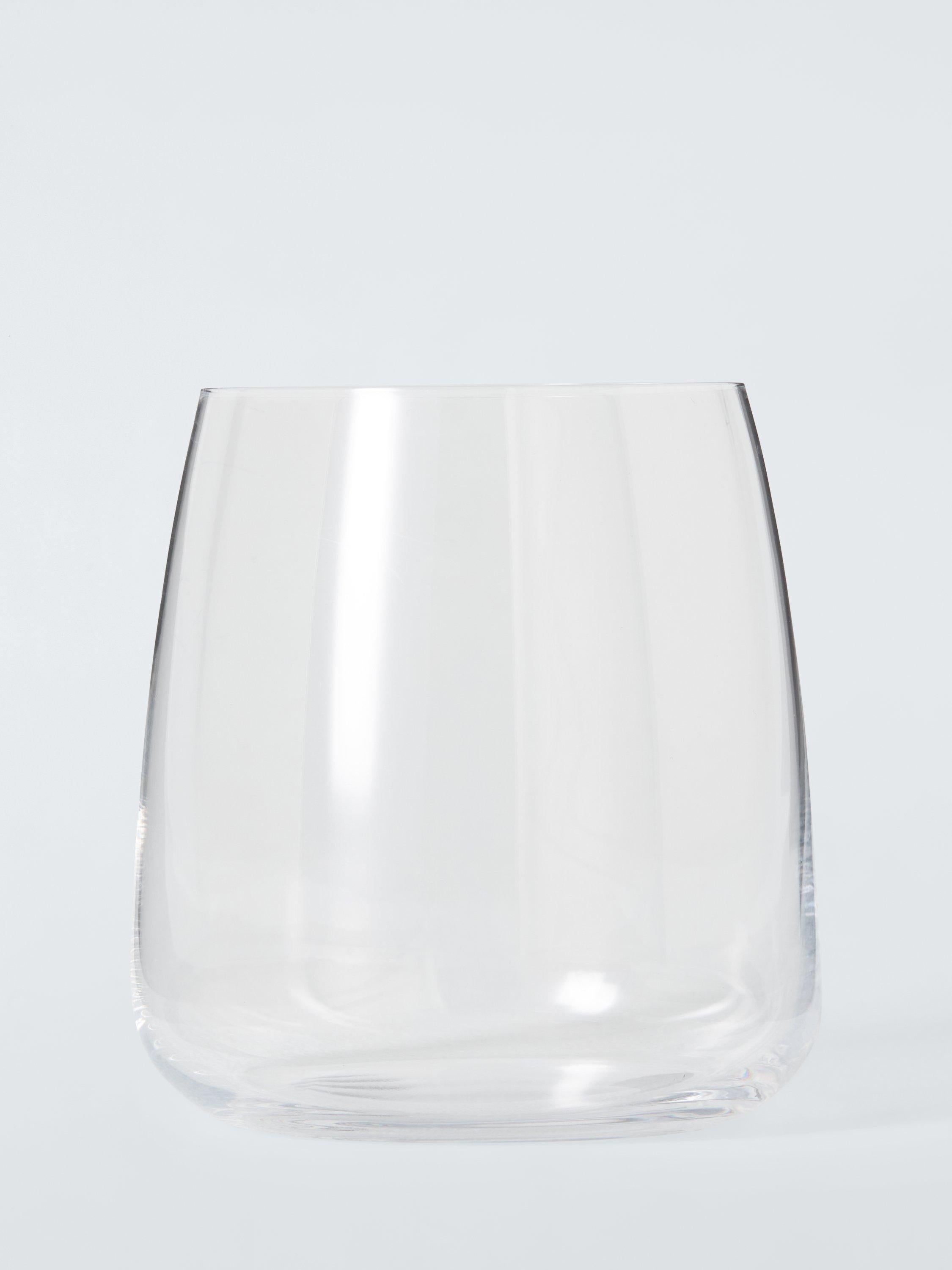 John Lewis crystal glass tumblers set of 2 460ml - British product