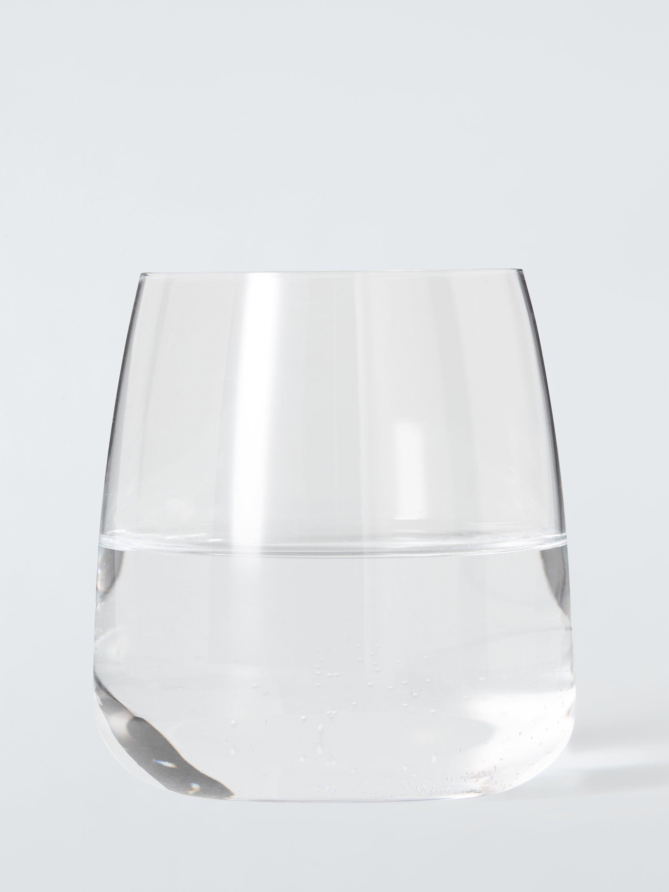 John Lewis crystal glass tumblers set of 2 460ml - British product