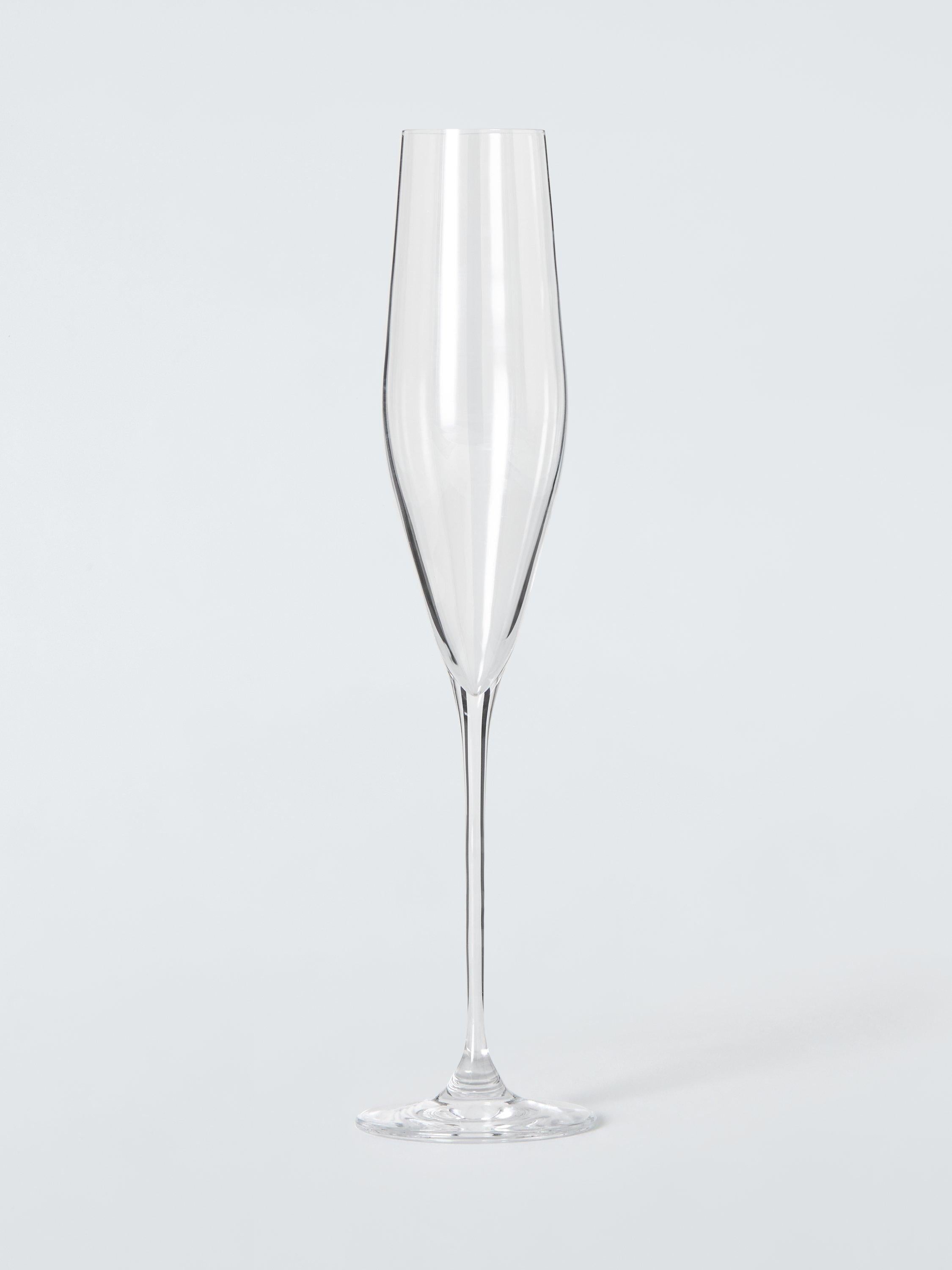 John Lewis crystal champagne flutes set of 4 190ml, UK version