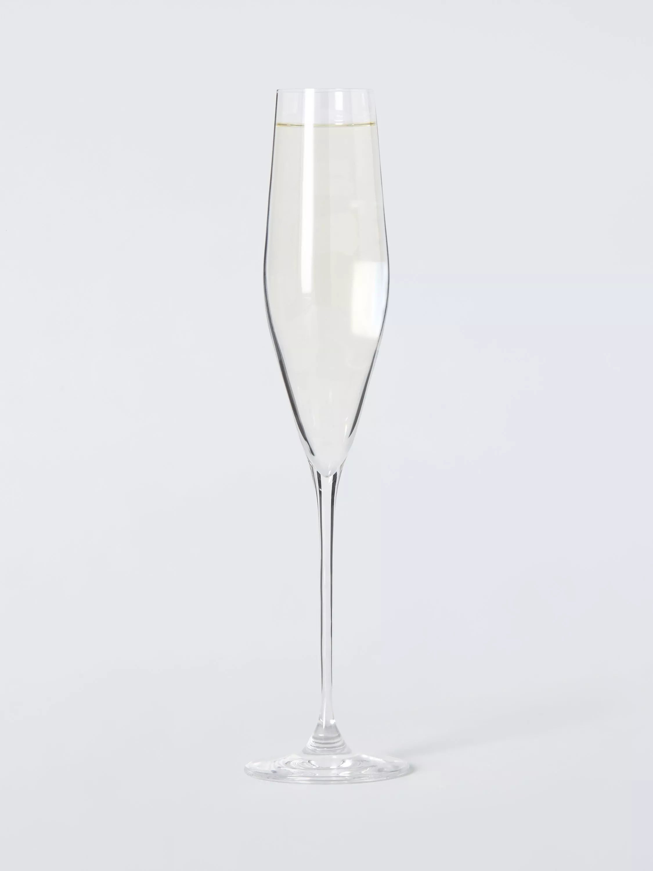 John Lewis crystal champagne flutes set of 4 190ml, UK version