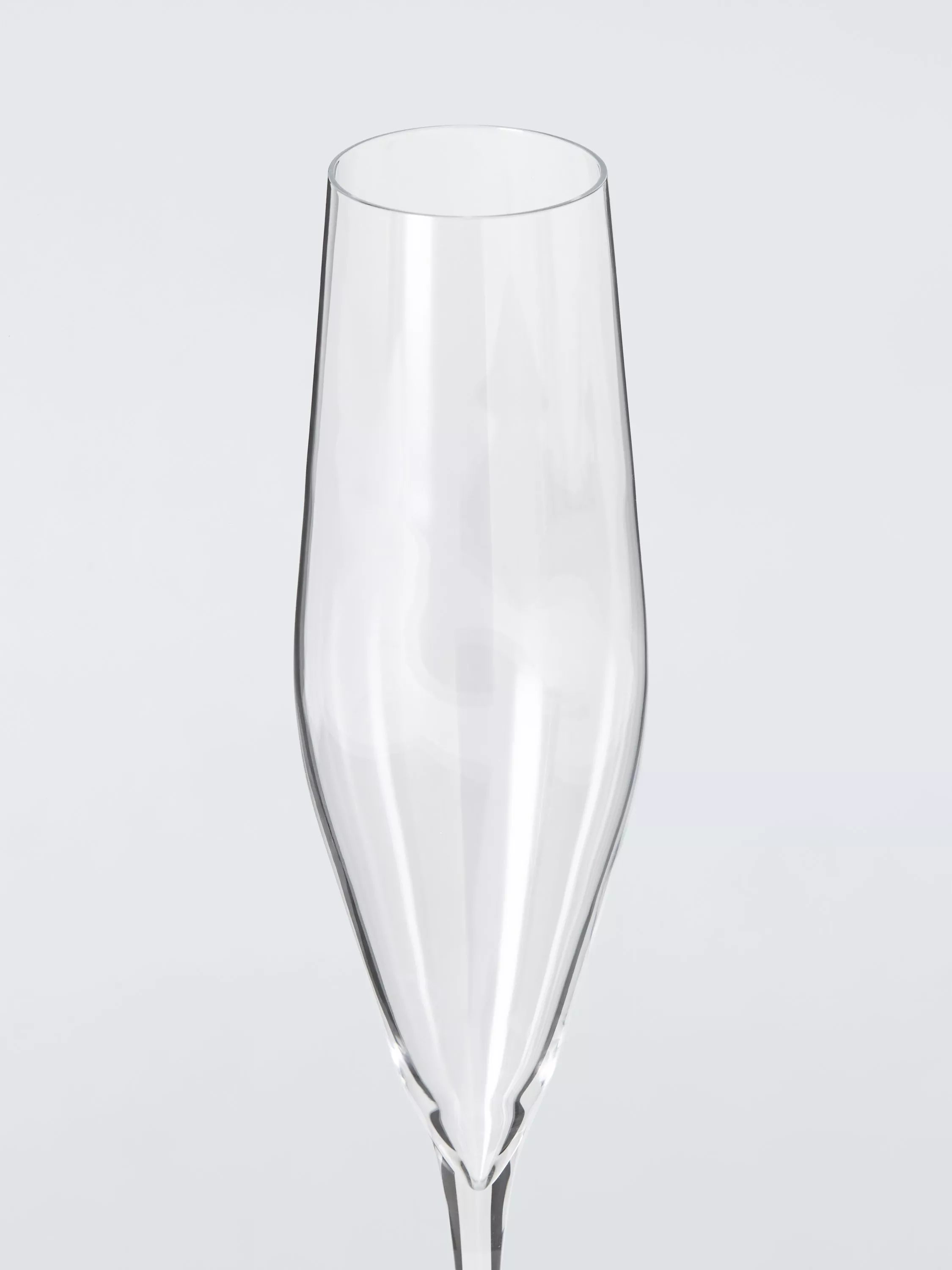 John Lewis crystal champagne flutes set of 4 190ml, UK version