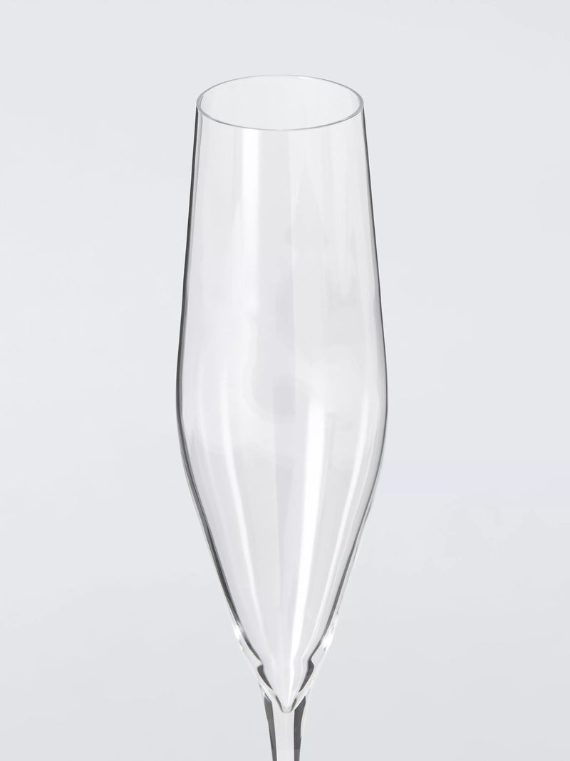 John Lewis crystal champagne flutes set of 4 190ml, UK version