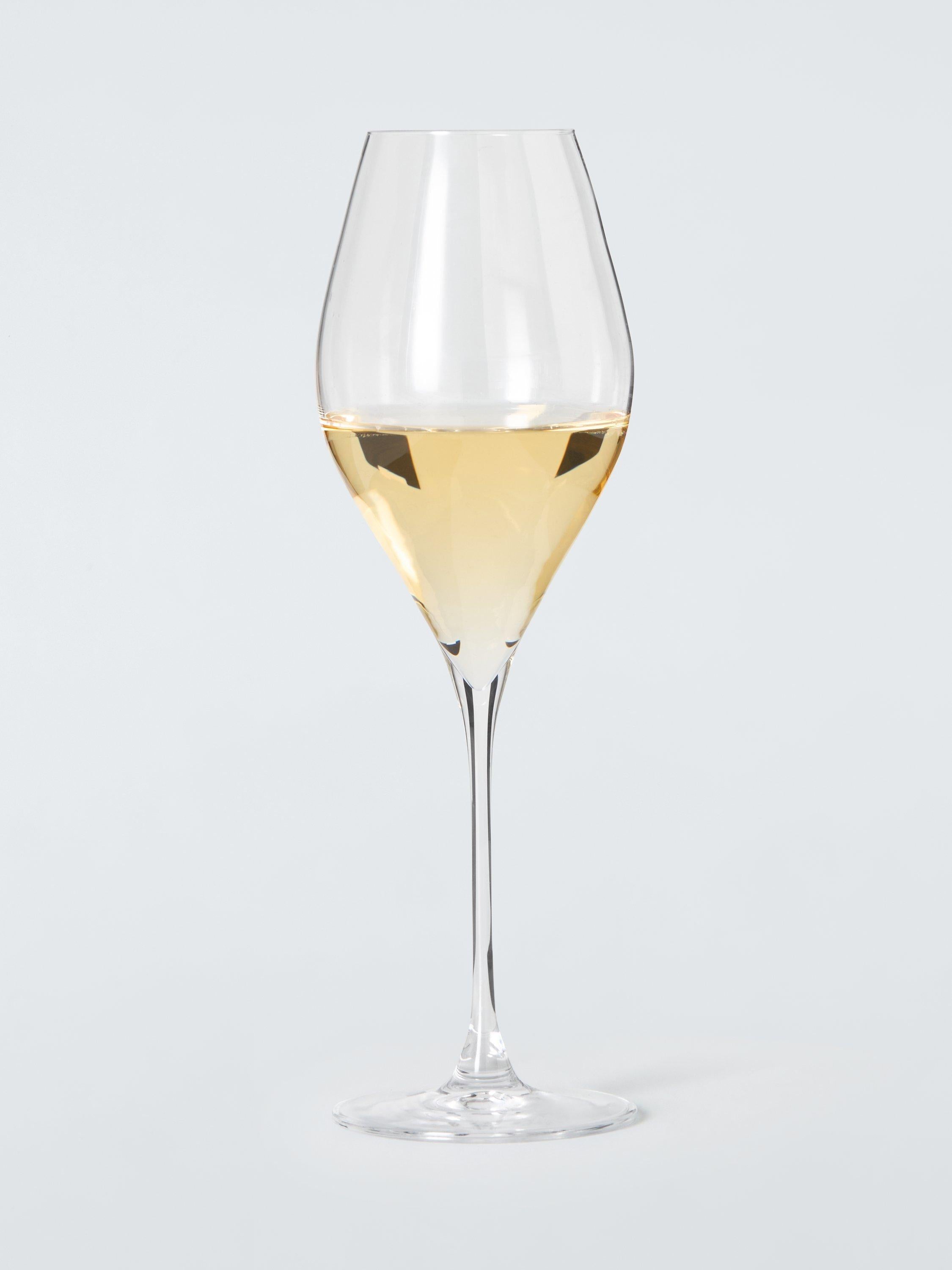 John Lewis crystal white wine glasses set of 4 430ml - British product