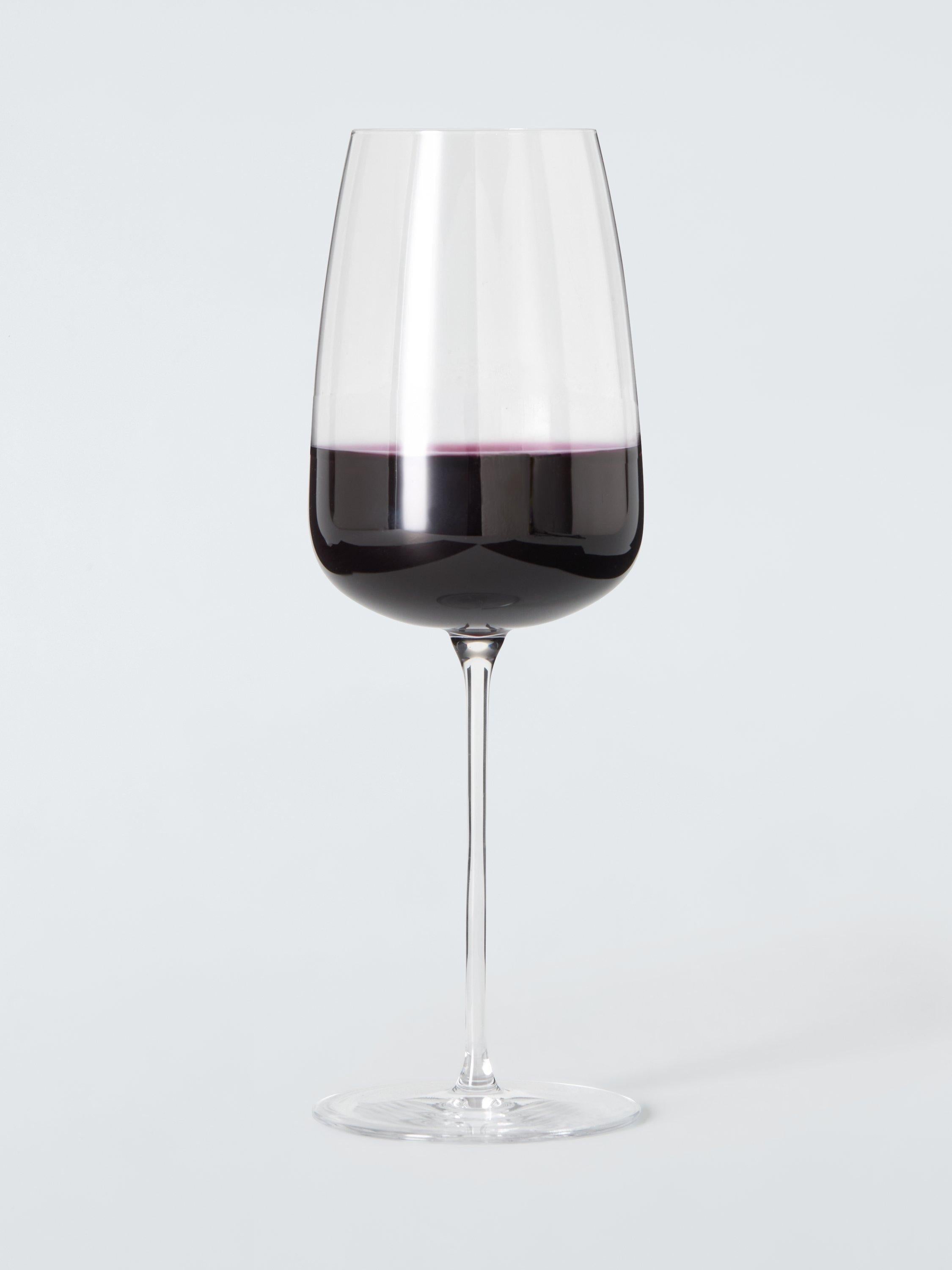 John Lewis Sora crystal red wine glasses set of 2 540ml, imported from the UK