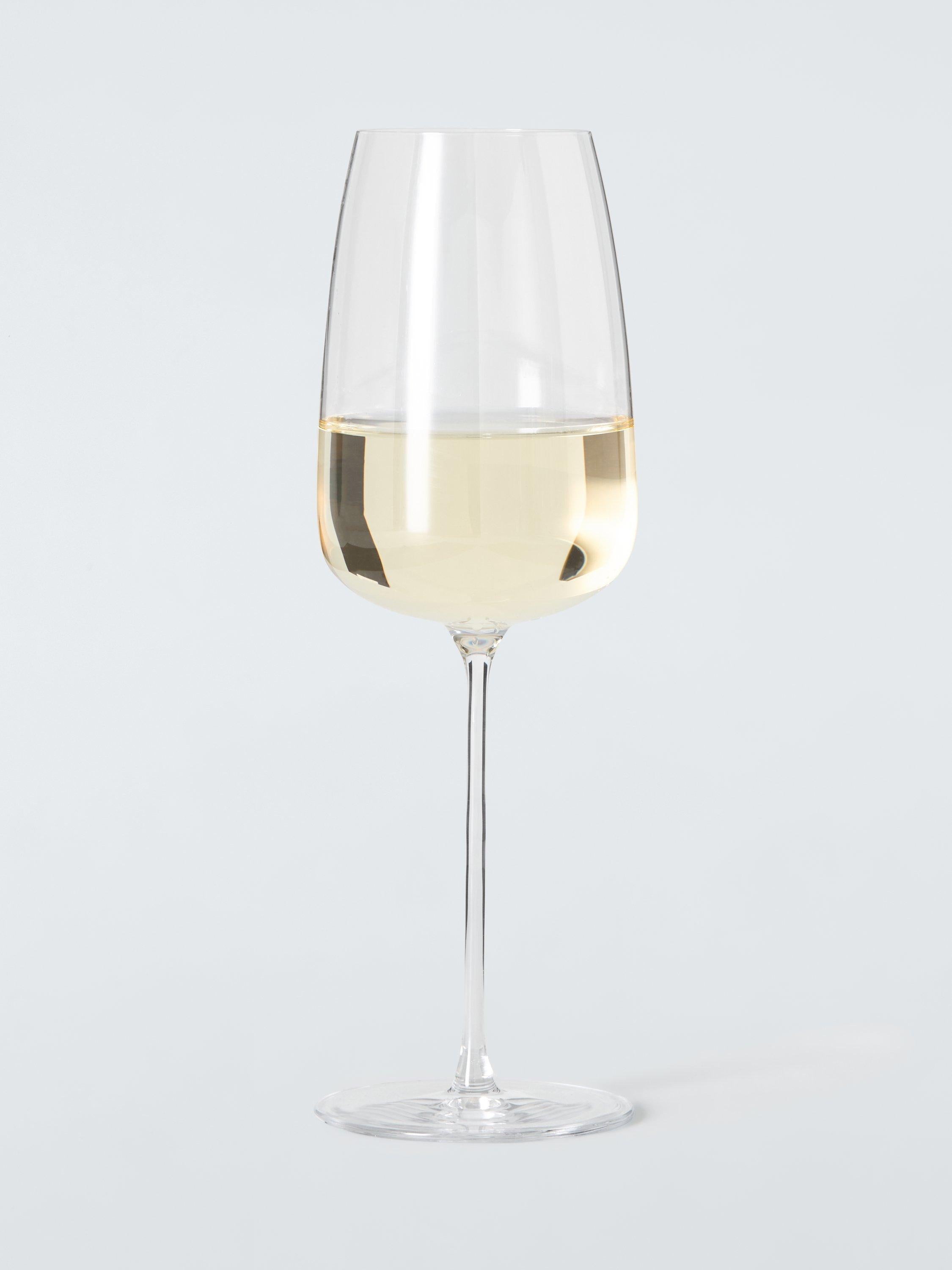John Lewis Sora crystal white wine glasses 480ml - British product
