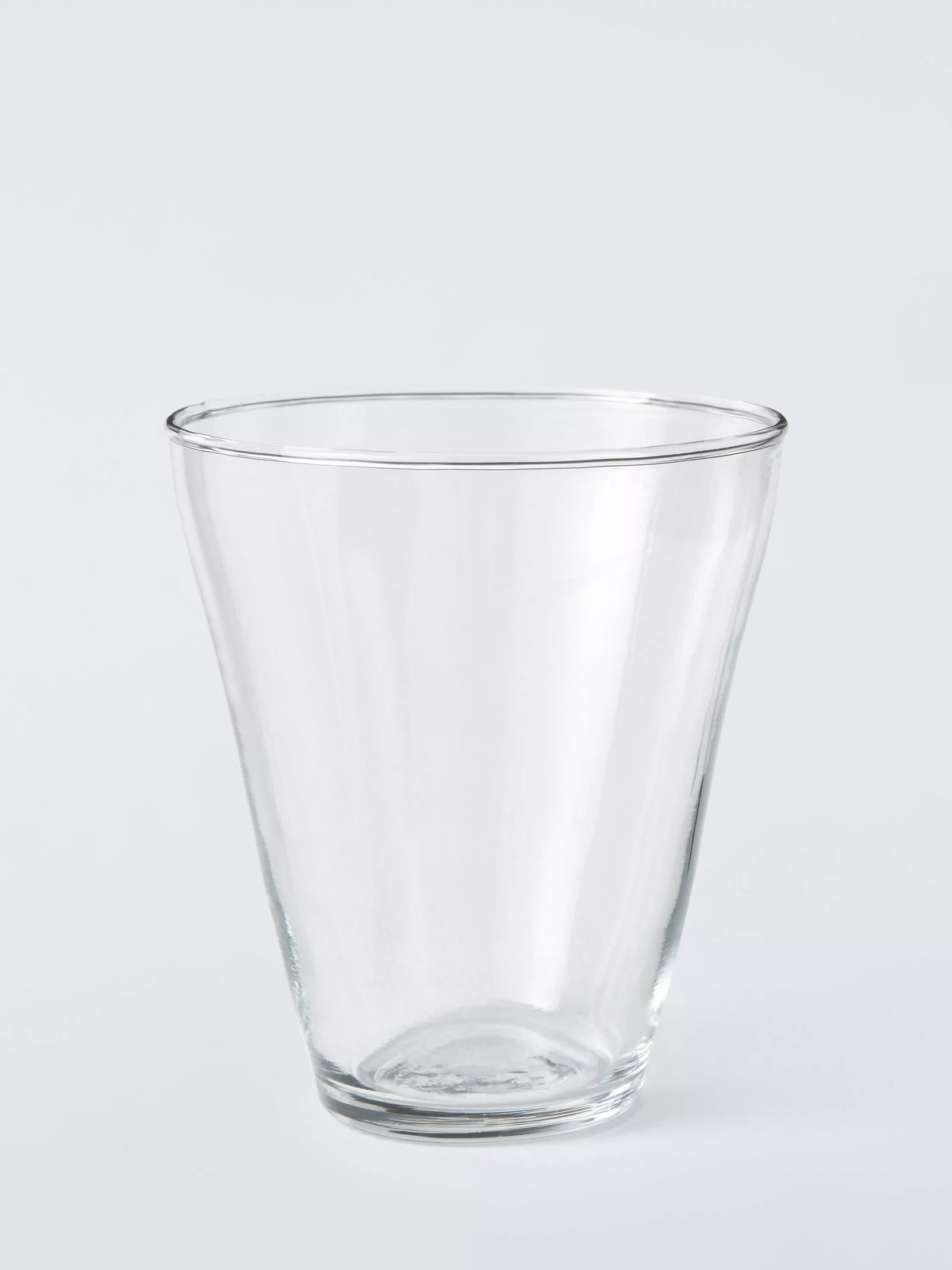 John Lewis coastal glass tumbler 350ml clear (British brand)